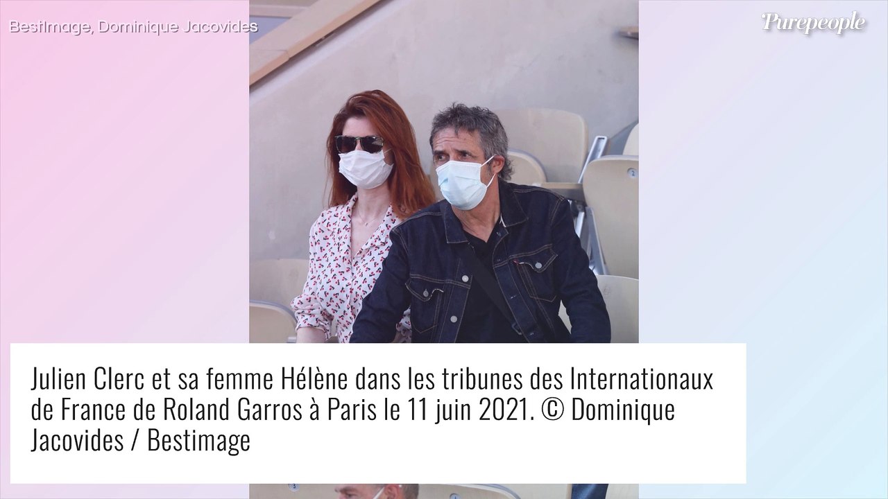 "Malgré une grande différence d'âge..." : Julien Clerc cash sur son couple avec Hélène, de 30 ans sa cadette