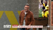 50 anos de carreira não é pra qualquer um hein? O grande Milton Neves completou meio século como jornalista e o Craque Neto fez uma baita homenagem!#OsDonosdaBola