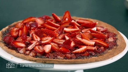 Tarte fine aux fraises