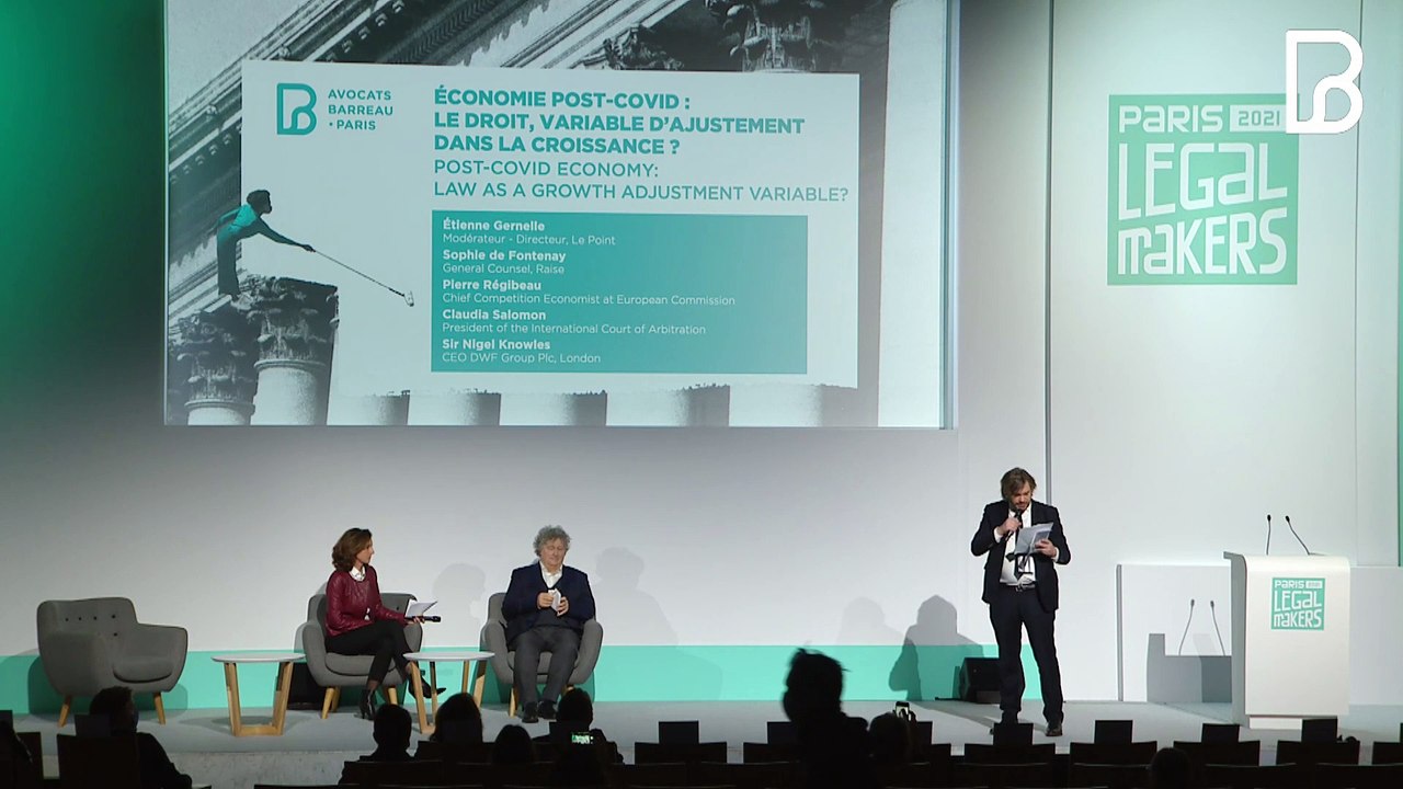 Paris Legal Makers  2021 : Économie post-Covid : le droit, variable d'ajustement dans la croissance ?