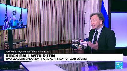 Biden warns Putin against Ukraine invasion in virtual summit