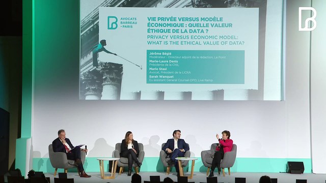 Paris Legal Makers 2021 : Vie privée versus modèle économique : quelle valeur éthique de la « data » ?