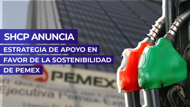 SHCP anuncia estrategia de apoyo en favor de la sostenibilidad de Pemex