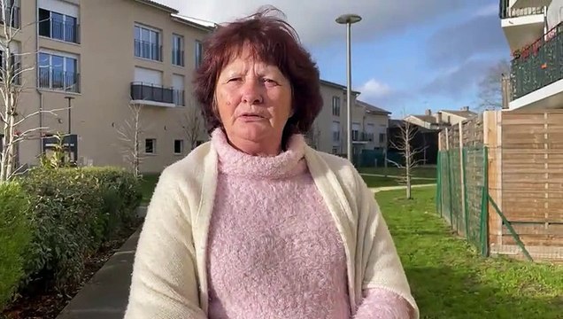 À Podensac, Gisèle Fort, locataire de la résidence d'Angleterre, vit sans eau chaude, ni chauffage depuis 3 semaines.