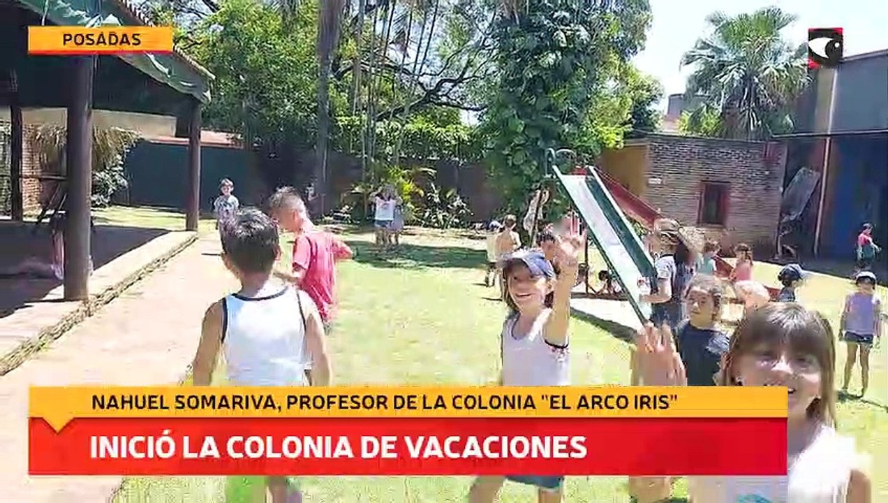 Inició la colonia de vacaciones