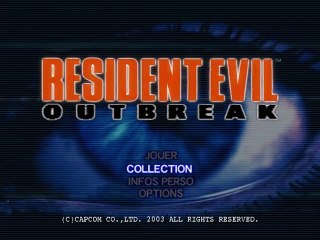 Resident Evil: Outbreak online multiplayer - ps2