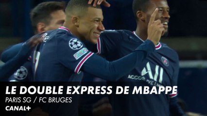 Septième minute et déjà le doublé pour Mbappé ! - Paris SG / FC Bruges