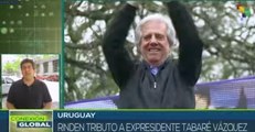 Uruguay rinde tributo a su expresidente Tabaré Vázquez