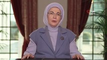 Cumhurbaşkanı Erdoğan'ın eşi Emine Erdoğan, 12. Boğaziçi Zirvesi'ne video mesaj gönderdi