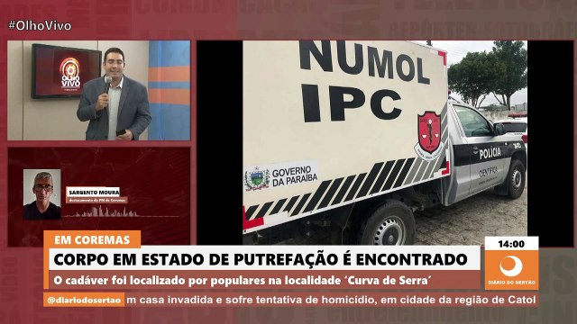 Corpo em alto estado de decomposição é encontrado às margens de rodovia no Vale do Piancó