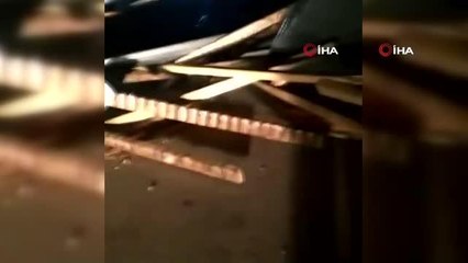 Fırtına 5 evin çatısını uçurdu