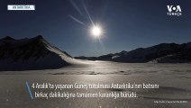 Güneş Tutulması Antarktika’yı Kararttı