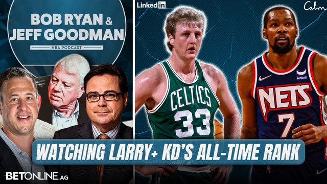 First Time Bob Watched Larry Bird Play + Is Kevin Durant Top 5 All Time? | Bob Ryan & Jeff Goodman Podcast w/ Gary Tanguay