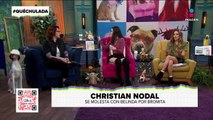¡Christian Nodal se molesta con Belinda!