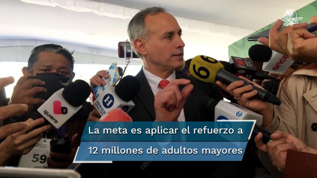 Descarta Salud riesgos en adultos mayores por refuerzo de vacuna contra Covid-19