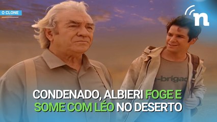 Final de O Clone: Albieri e Léo são engolidos pelo deserto