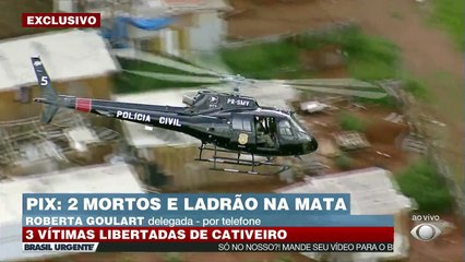 A equipe do Brasil Urgente ouviu a delegada Roberta Goulart, que deu detalhes sobre uma operação da polícia que resultou na morte de dois criminosos da quadrilha do pix. #BrasilUrgente