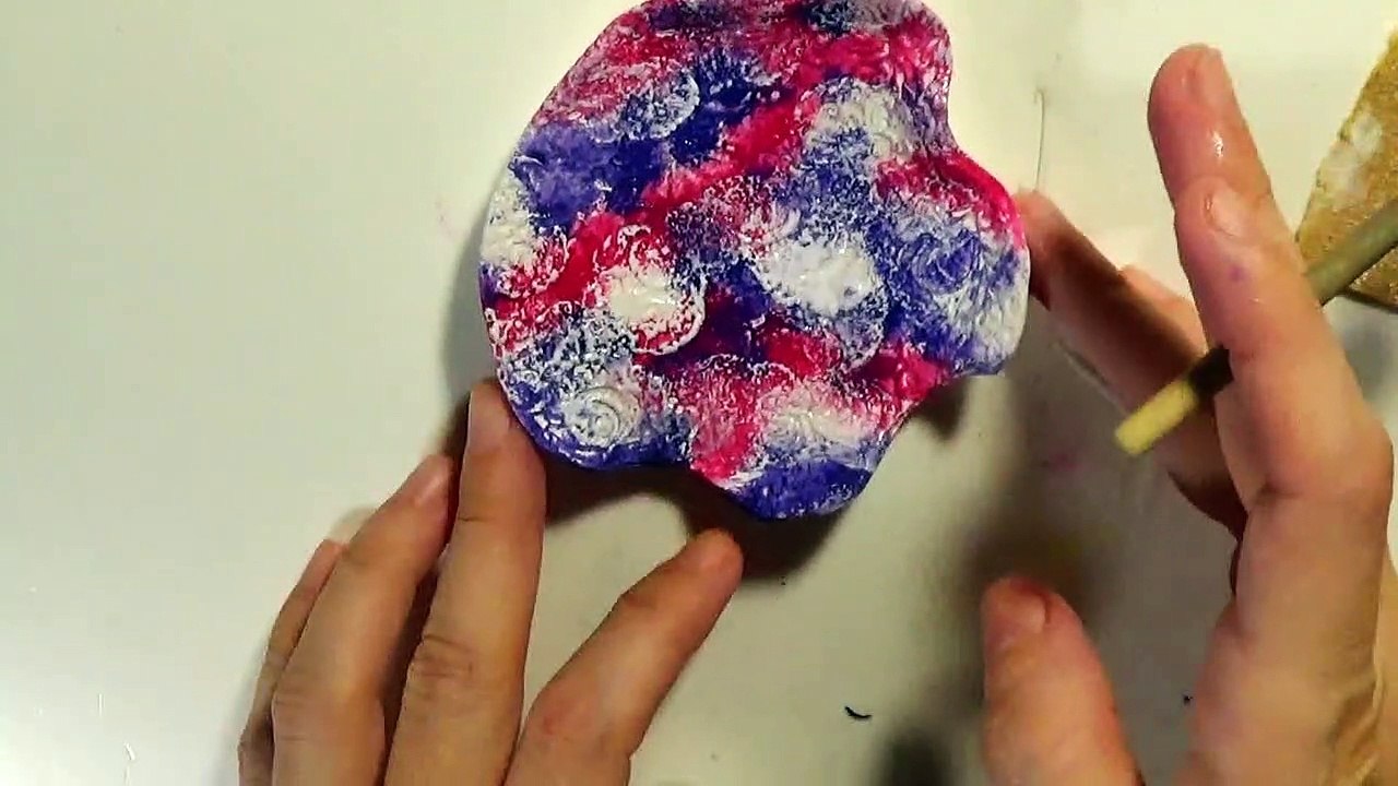 DIY Air Dry Clay Jewelry Dishes for Beginners 2