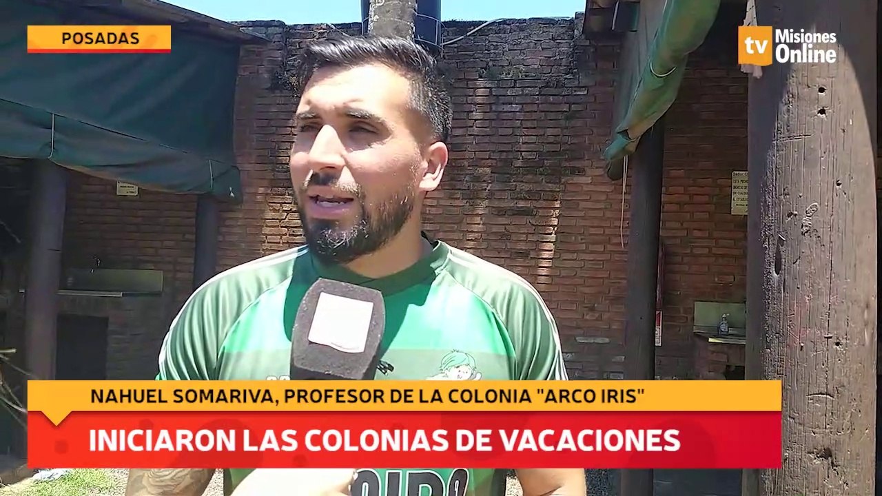 Iniciaron las colonias de vacaciones