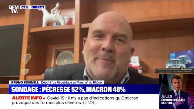 Bruno Bonnell (LaREM) sur la percée de Valérie Pécresse dans les sondages: Moi, j'attends que le match commence