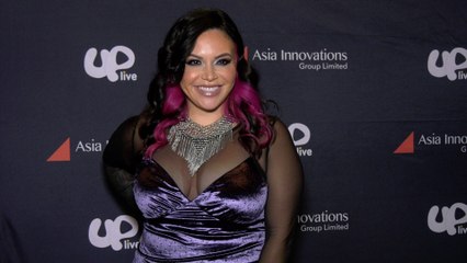 Jacqie Rivera attends the 2021 Uplive Worldstage global singing competition press event in Los Angeles