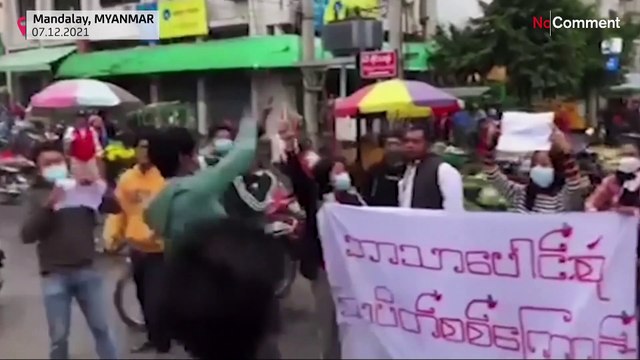 Myanmar: Proteste für Aung San Suu Kyi