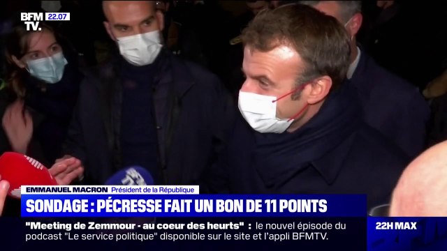 C'est bien tenté : interrogé sur son éventuelle candidature à la présidentielle, Emmanuel Macron botte en touche