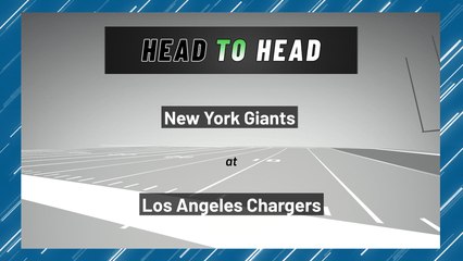 New York Giants at Los Angeles Chargers: Over/Under