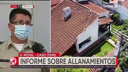 Para la Policía oficialmente Parada no ha salido del país, los allanamientos eran para arrestarlo