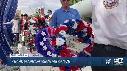 Arizonans, veterans gather for Pearl Harbor remembrance