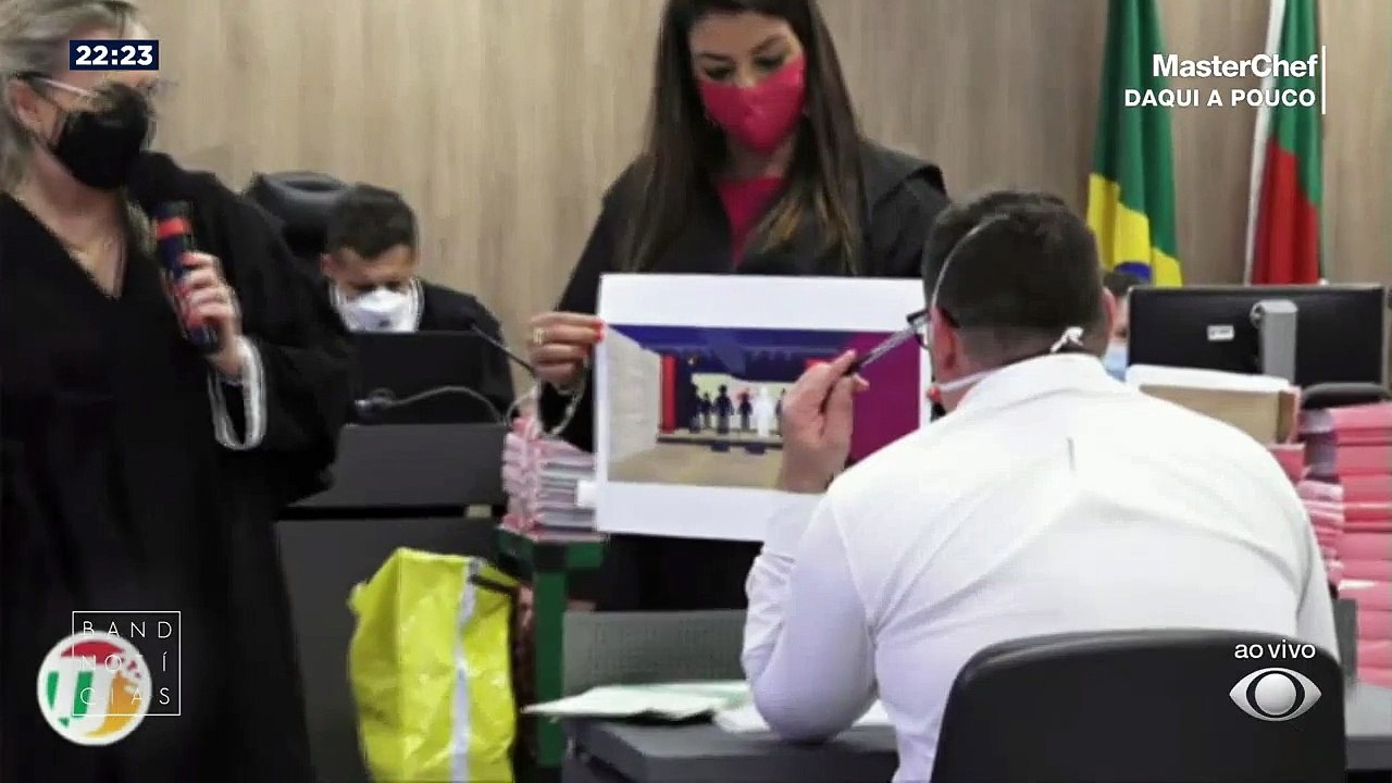 Testemunhas se emocionaram durante os depoimentos neste 7° dia de júri da tragédia na boate Kiss.