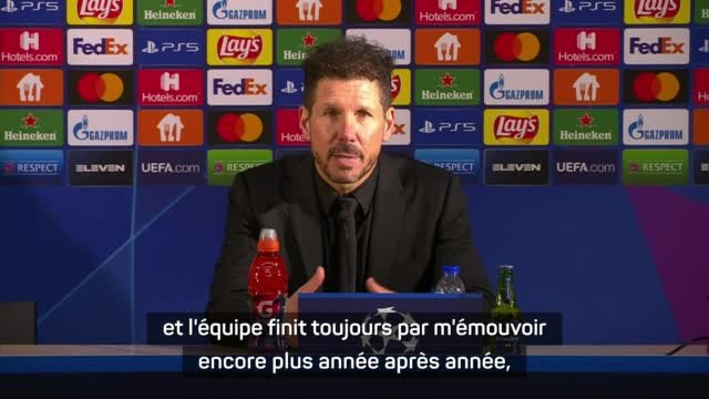 Groupe B - Simeone : L'équipe finit toujours par m'émouvoir encore plus, année après année