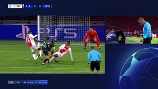 UEFA Champions League - Ajax v Sporting - Highlights