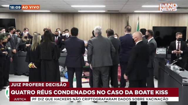Habeas corpus deixa execução da sentença do do Juiz Orlando Faccini Neto para os réus da Boate Kiss suspensa. #BandJornalismo