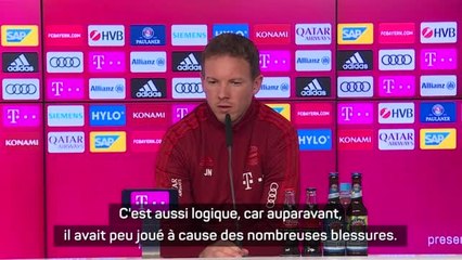 Bayern - Nagelsmann : "Tolisso est un joueur extrêmement important"