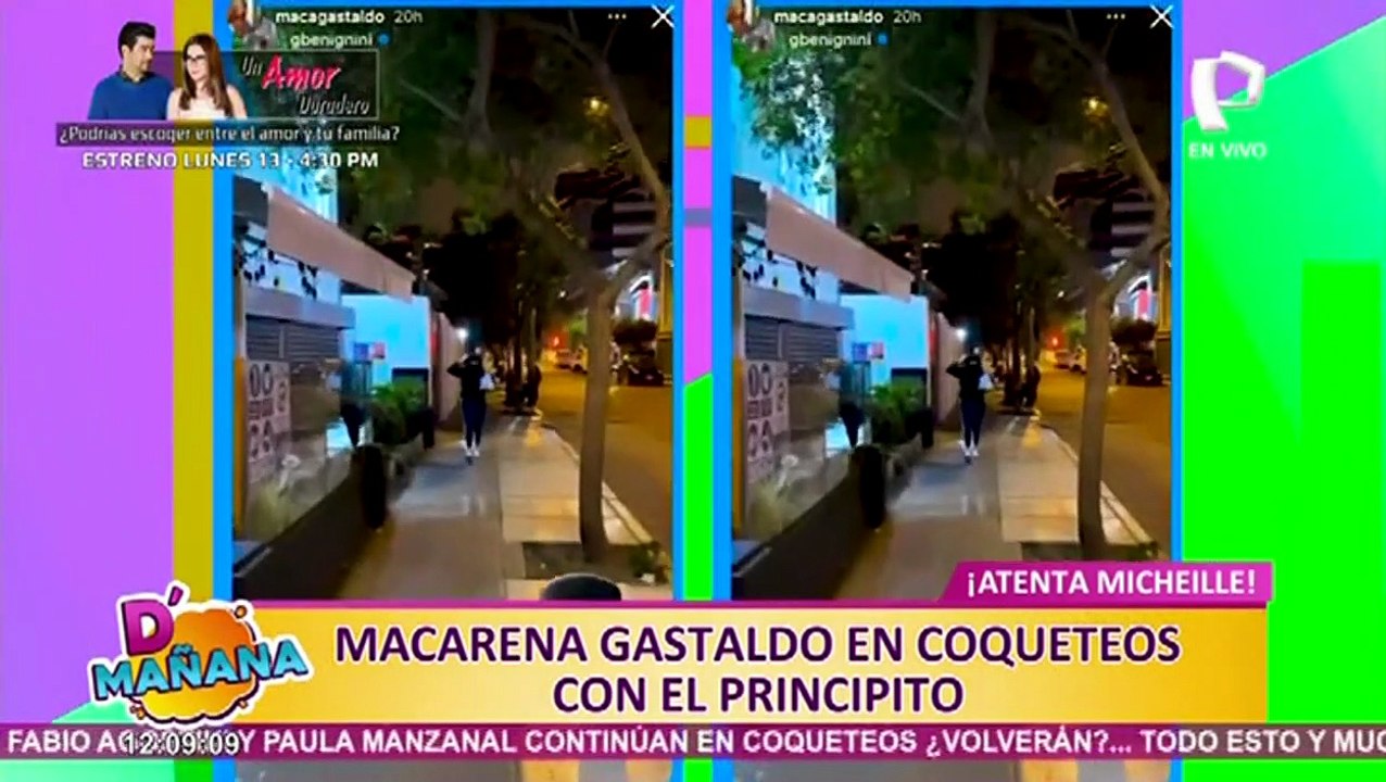 Picantitas del Espectáculo: Macarena Gastaldo en coqueteos con el modelo Giuseppe Benignini