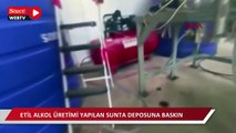 7 bin 600 litre etil alkol ele geçirildi