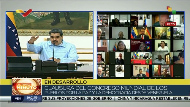 Nicolás Maduro: Se pretende una nueva guerra fría impulsada por el imperialismo