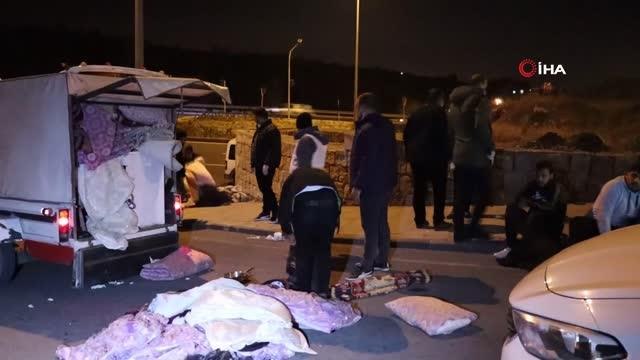 'Dur' ihtarına uymayan minibüsten 31 göçmen çıktı