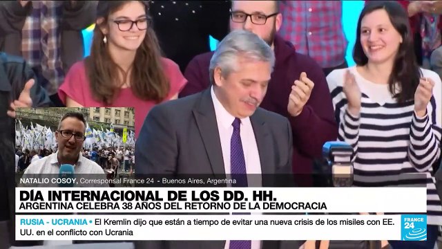 Informe desde Buenos Aires: Argentina celebra 38 años del retorno de la democracia