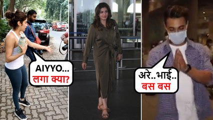 Janhvi Shows CONCERN For Photographers, Will Raveena Attend VicKat's Wedding, Aayush At Airport