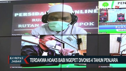 Terdakwa Hoaks Babi Ngepet Divonis 4 Tahun Penjara