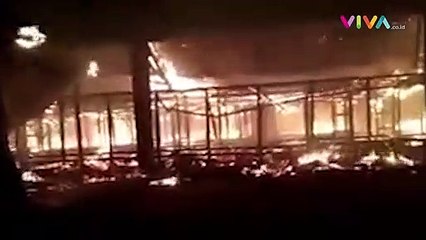 Ngeri! Puluhan Napi Terjebak Saat Penjara Terbakar