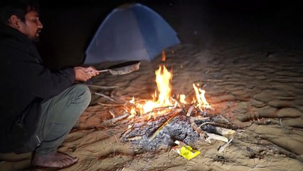 Surviving 24 Hours In Desert - Challenge  थार का रेगिस्थान !!!