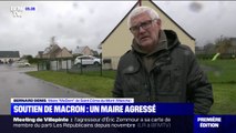 Garage incendié, maison taguée... Le maire de Saint-Côme-du-Mont, soutien d'Emmanuel Macron, raconte avoir été agressé