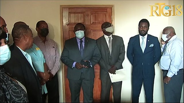 Seremoni enstalasyon Direktè Jeneral ak Direktè Jeneral Adjwen SNGRS)