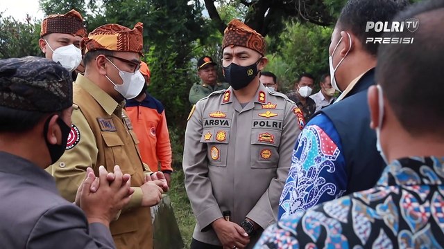 Kapolres Probolinggo bersama PLT Bupati Probolinggo Pantau Kondisi Bromo