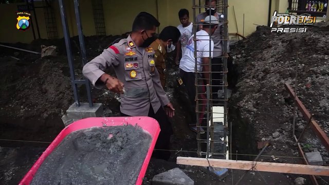 Polsek Tanggulangin Bangun Mushola, Kapolresta Sidoarjo Berharap Tingkatkan Pelayanan Masyarakat