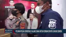 Polwan Polda Gorontalo Galang Dana Untuk Korban Erupsi Gunung Semeru