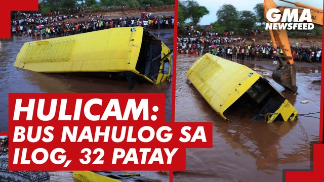 Hulicam: Bus nahulog sa ilog, 32 patay | GMA News Feed